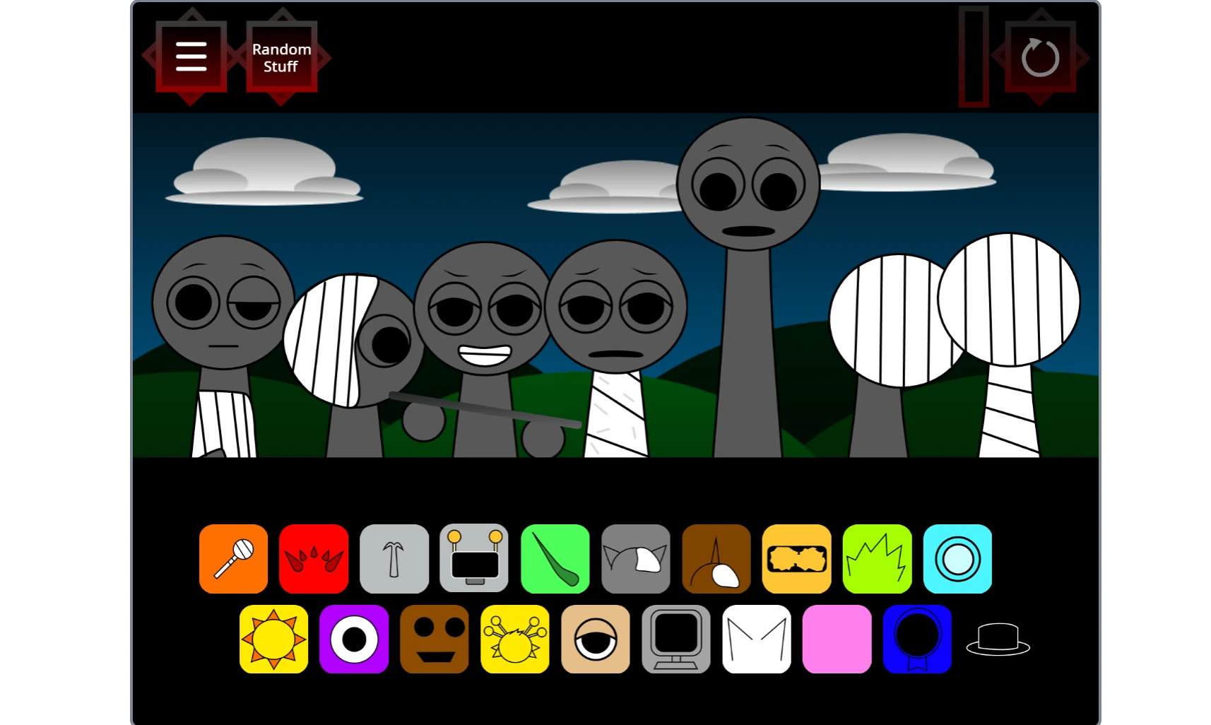 Sprunki Definitive Phase 5 But New Alive gameplay showing alive character animations