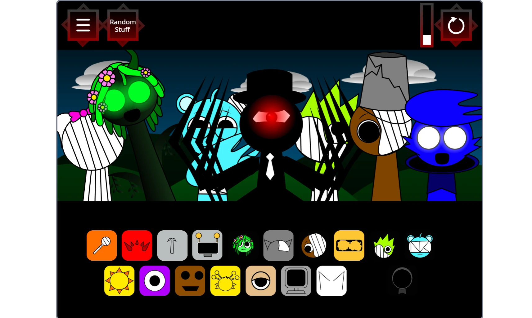 Sprunki Definitive Phase 5 But New Alive showing enhanced character interactions