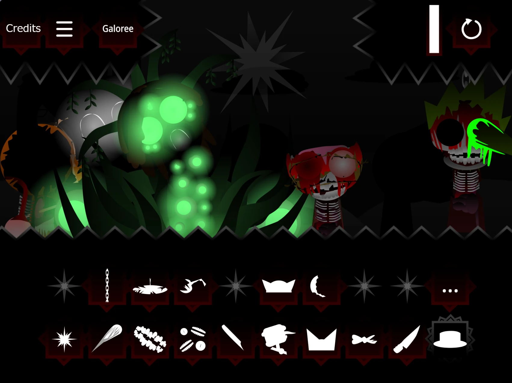 Sprunki Definitive Phase 7 Remix gameplay interface