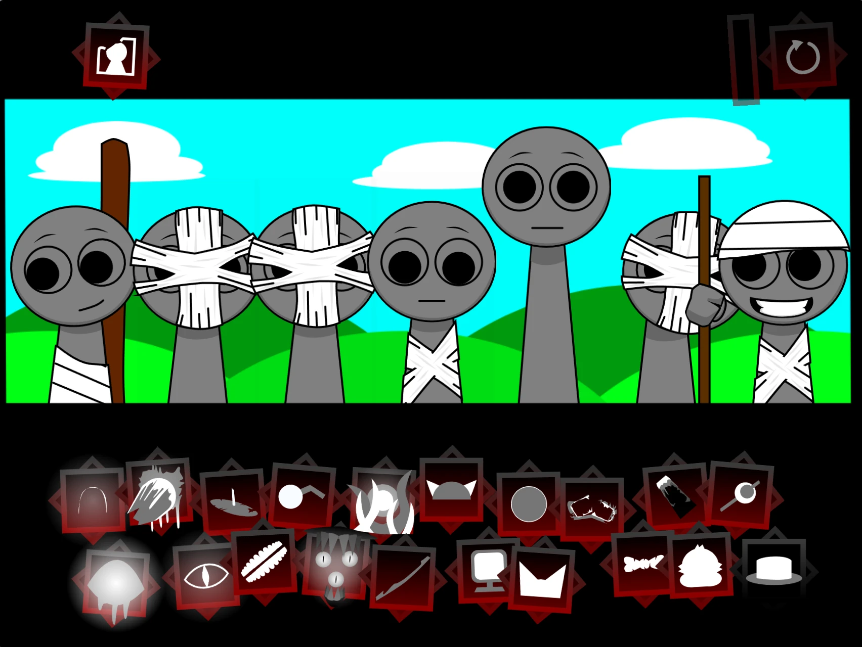 Sprunki Definitive Phase 8 Alive gameplay mixing sounds