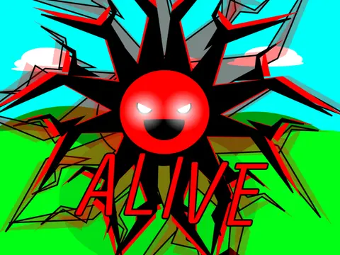 Sprunki Definitive Phase 8 Alive music rhythm game character