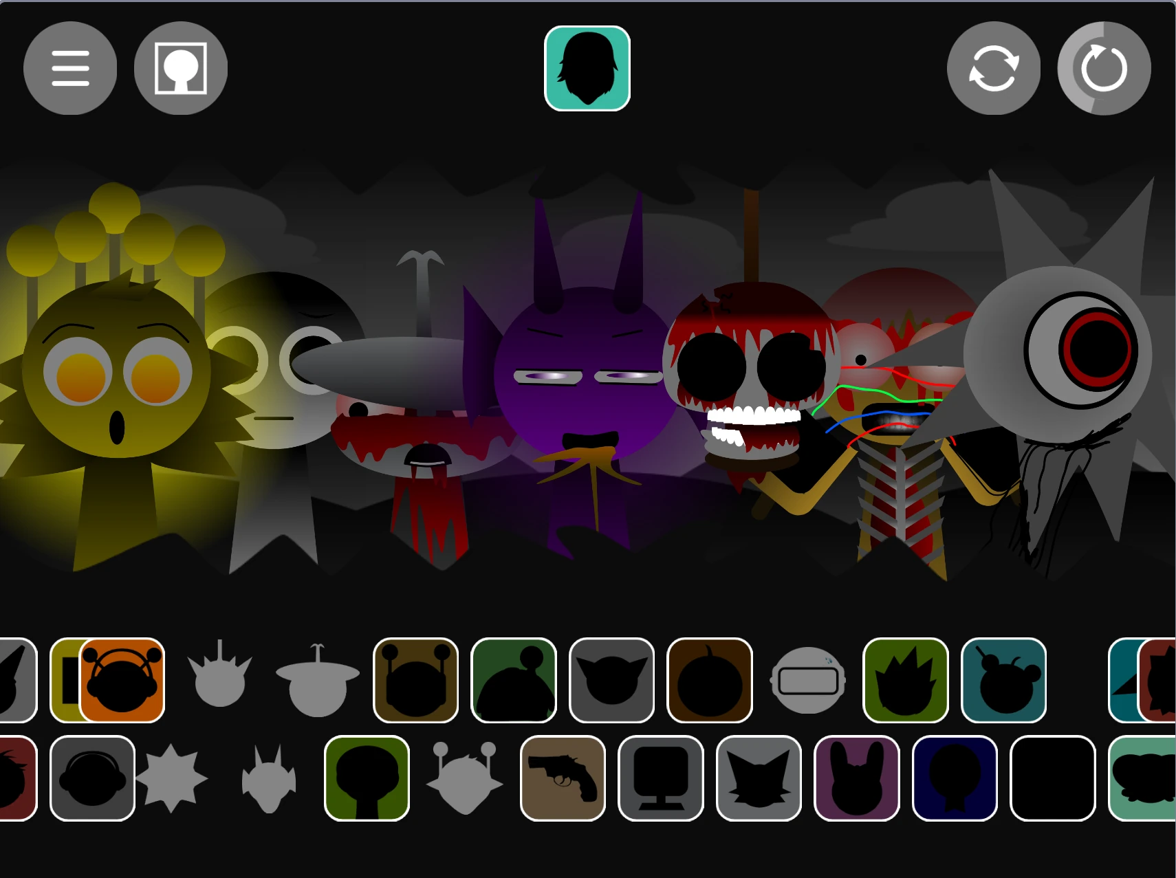 Sprunki Definitive Phase 8 Rizz full band setup