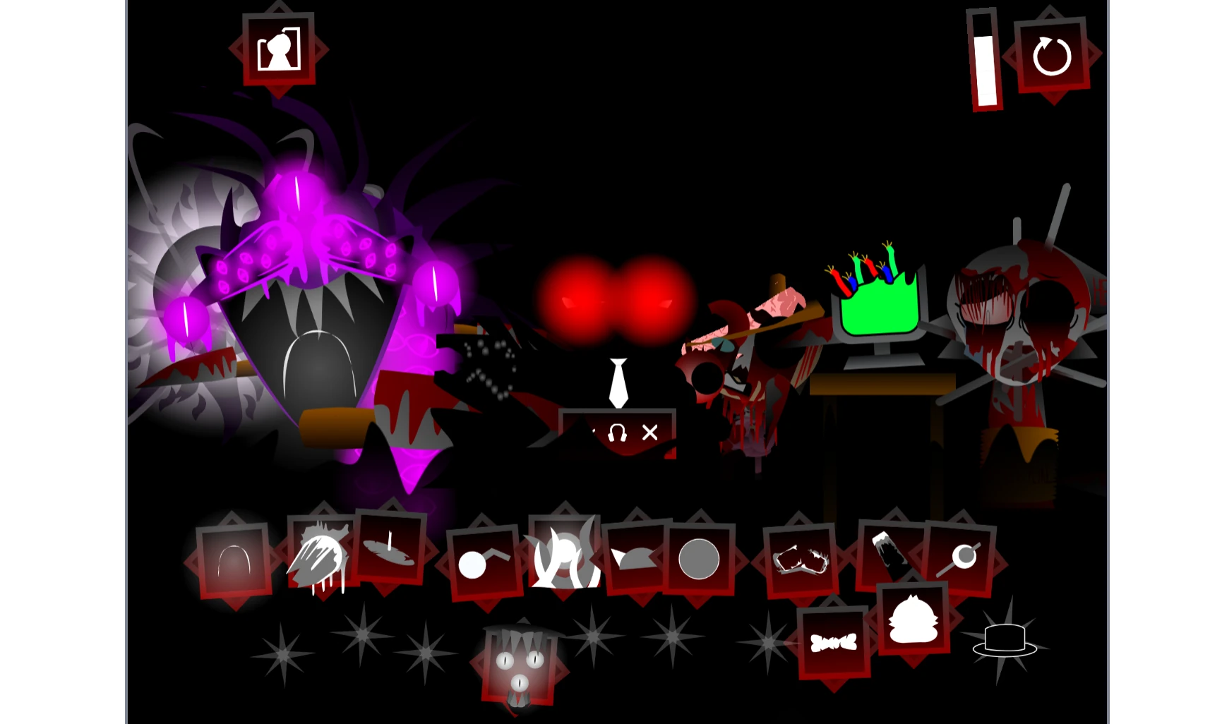 Multiple fanmade characters active simultaneously