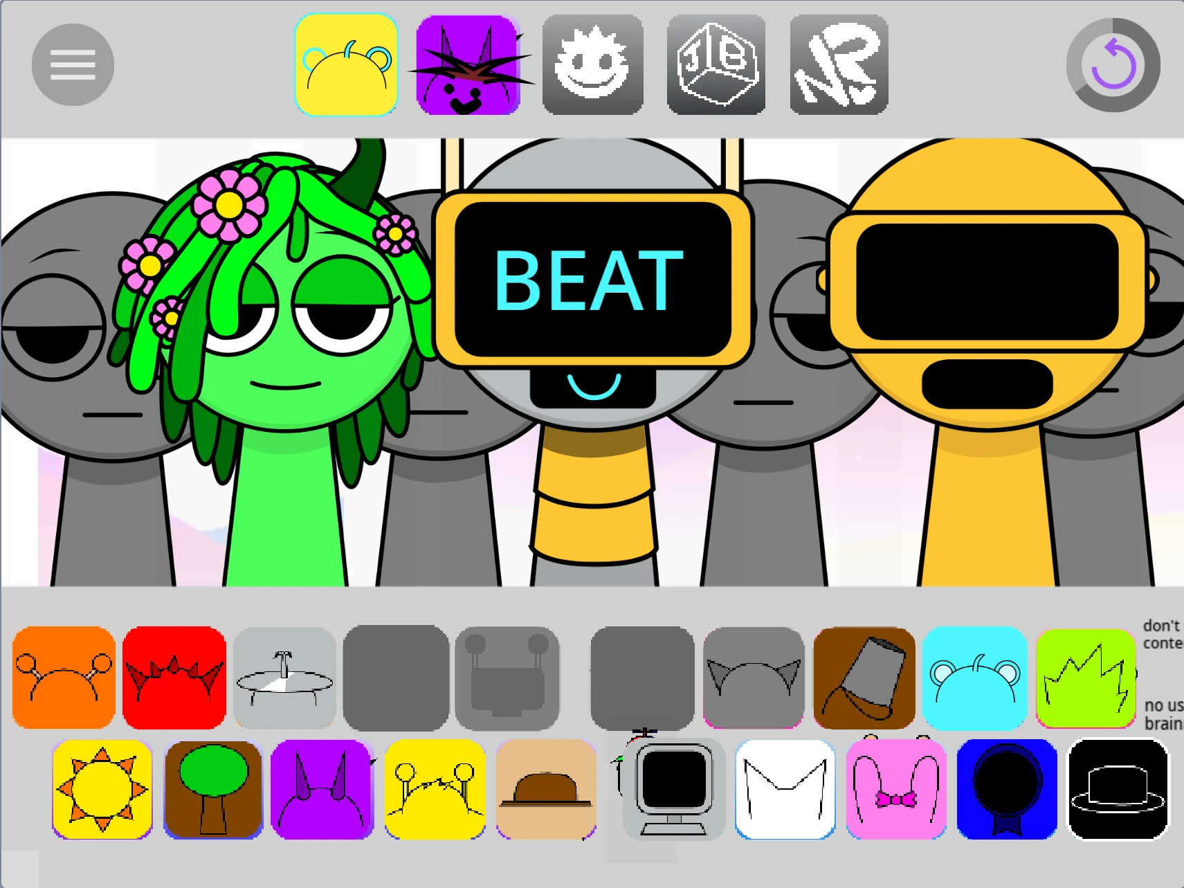 Sprunki Fiddlebops advanced musical arrangements