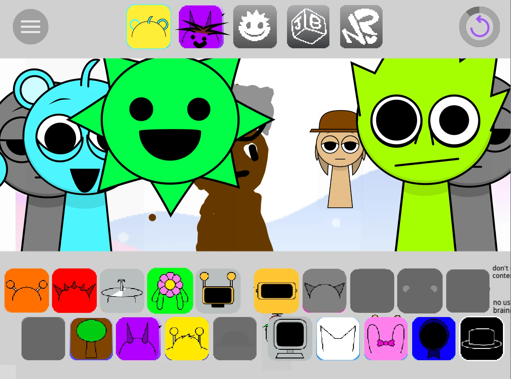 Sprunki Fiddlebops special instrument effects