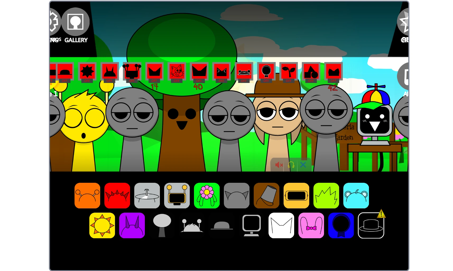 Sprunki Final Update multiple character music combination