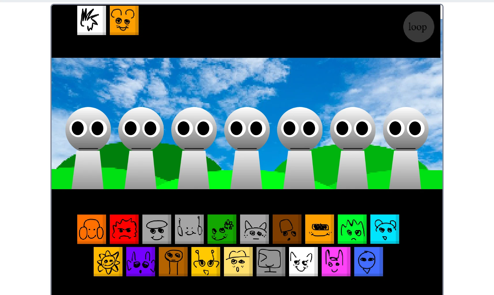 Sprunki Free to Play gameplay screenshot 1