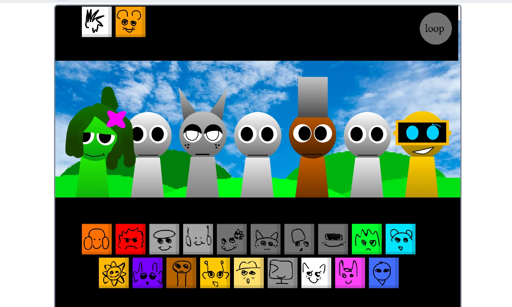 Sprunki Free to Play gameplay screenshot 3