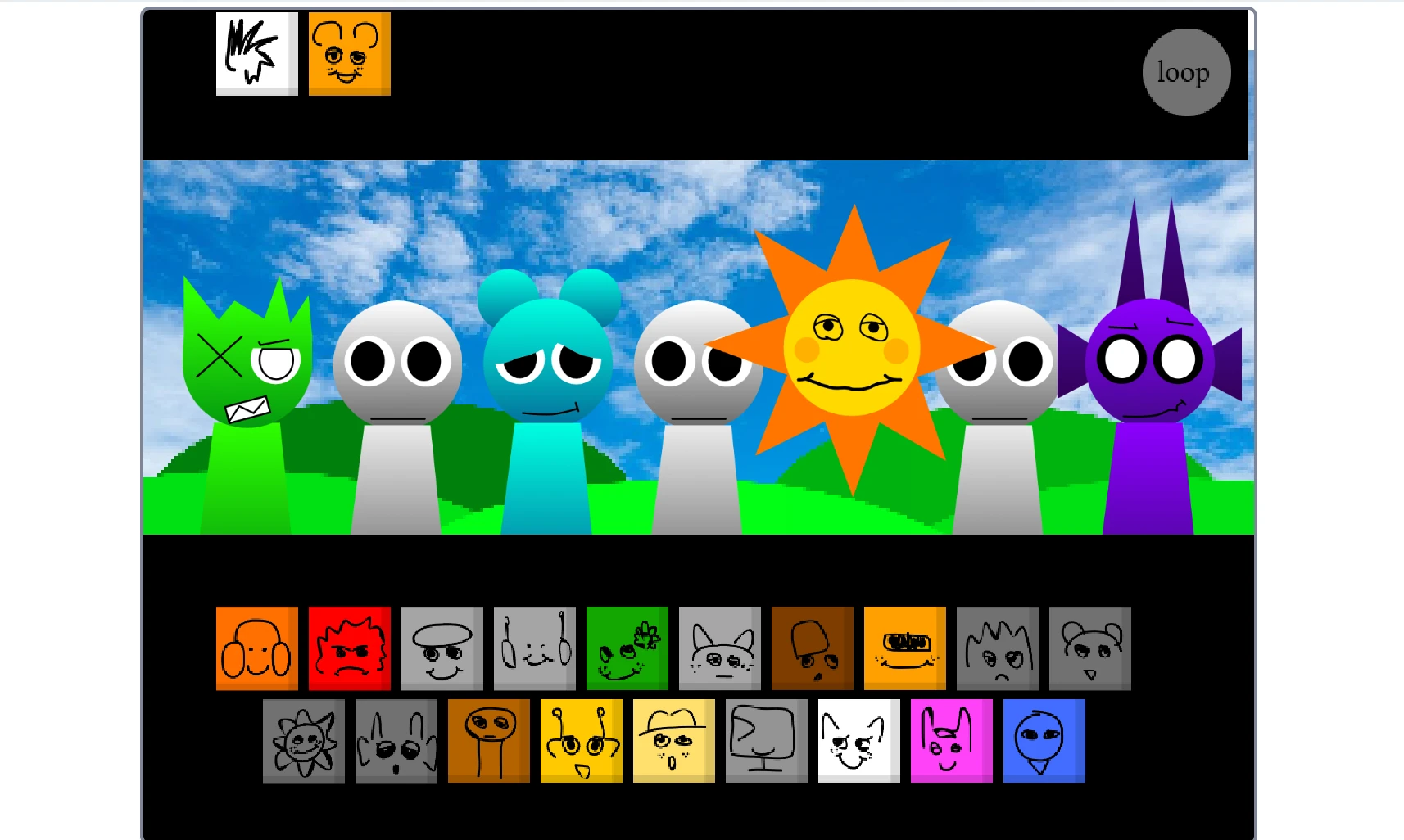 Sprunki Free to Play gameplay screenshot 4