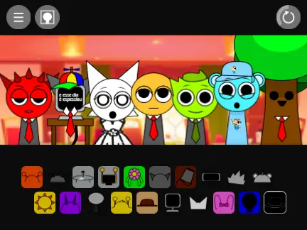 Sprunki Incredibox wedding theme game with Wenda and Gray Beta characters