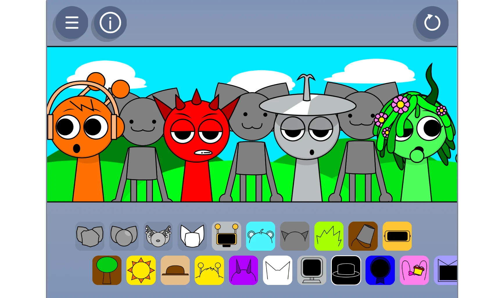 Sprunki Kats V2 enhanced gameplay interface