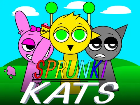 Sprunki Kats V2 enhanced music rhythm game with new features