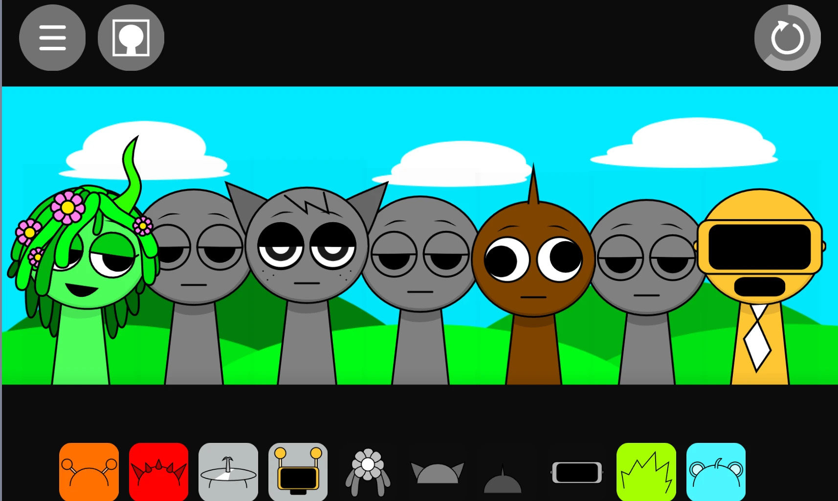 Sprunki Kids Friendly educational music creation