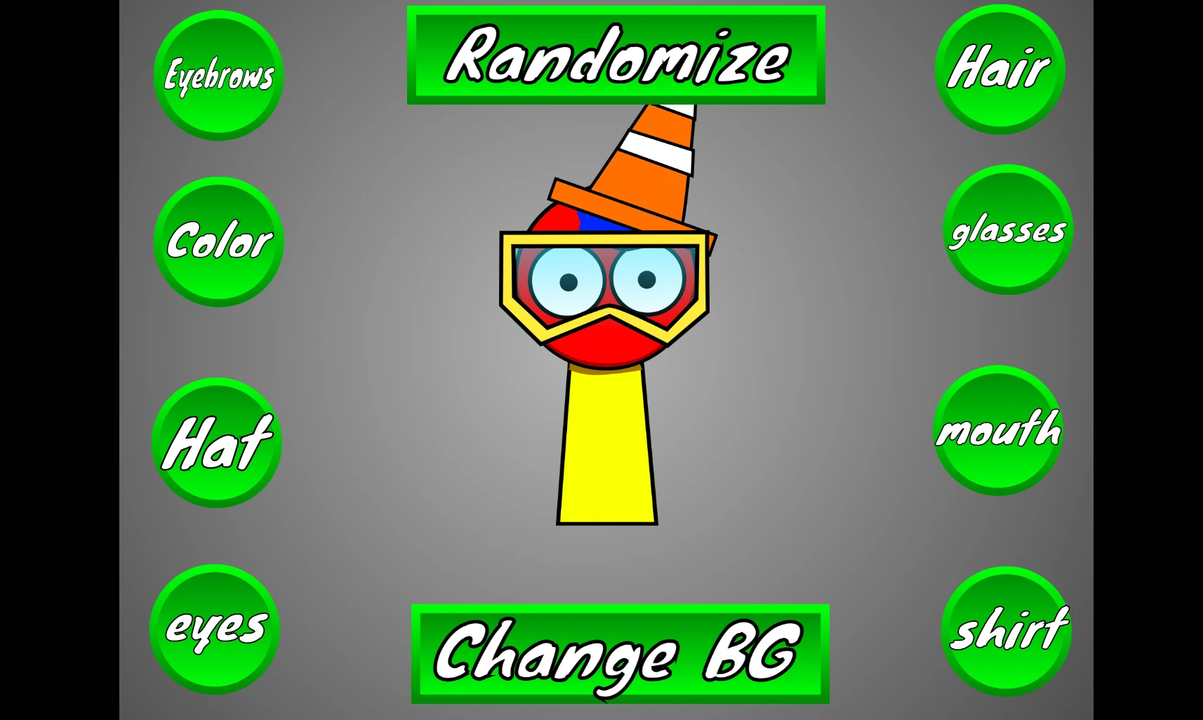 Sprunki Maker color palette and design tools