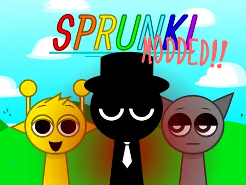 Sprunki Modded New Version music game character creation
