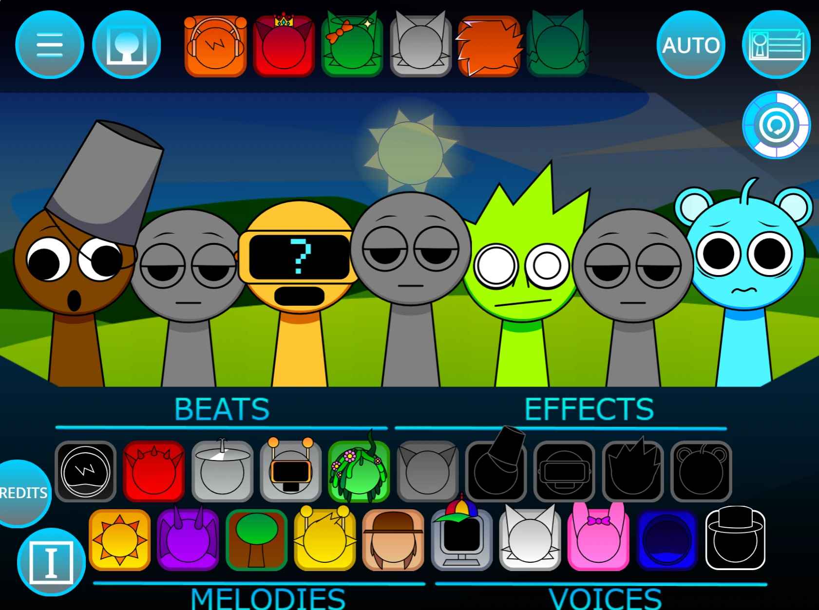 Haunting music creation Sprunki MSI Horror Mode