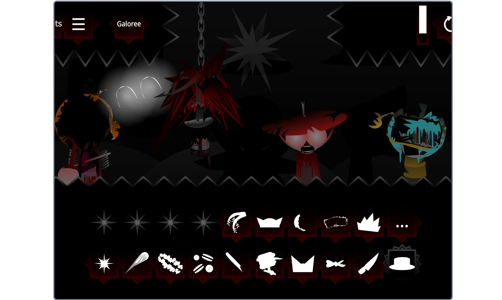 Sprunki MSI Phase 5 Resprunked main screen with phase 5 characters