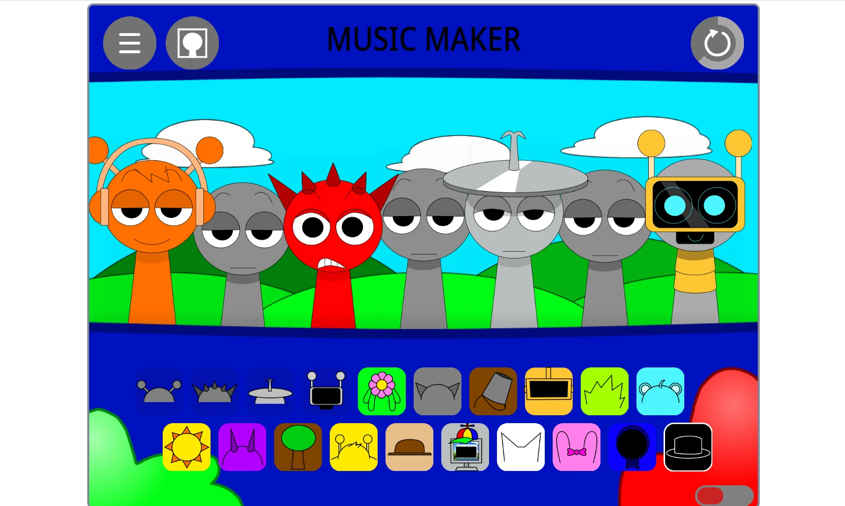 Sprunki Music Maker Edition multiple track layering