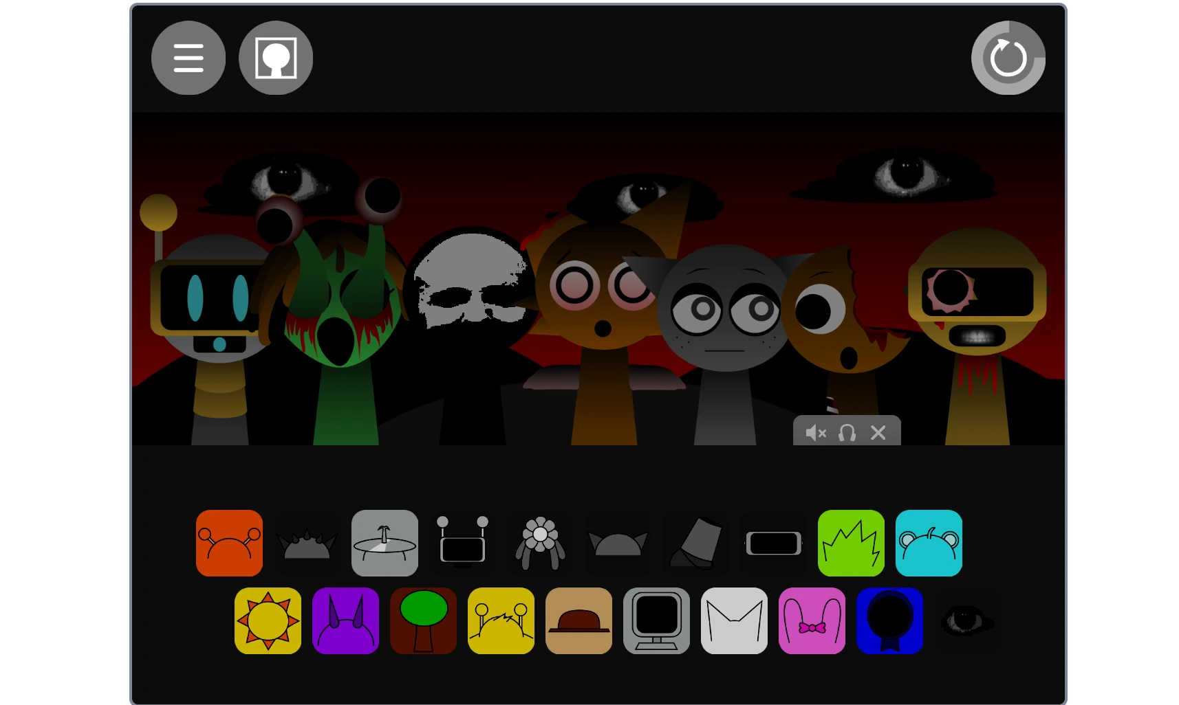Sprunki OC character customization options and tools