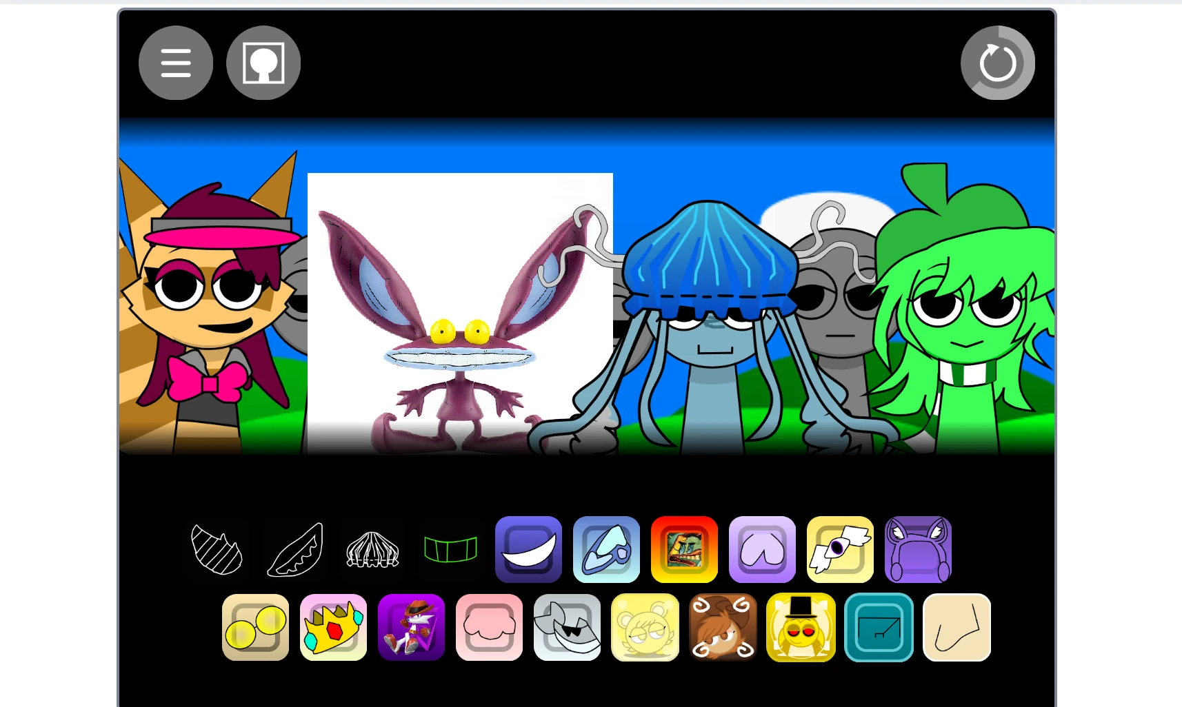 Sprunki OC Real V2 Gameplay Screenshot 2