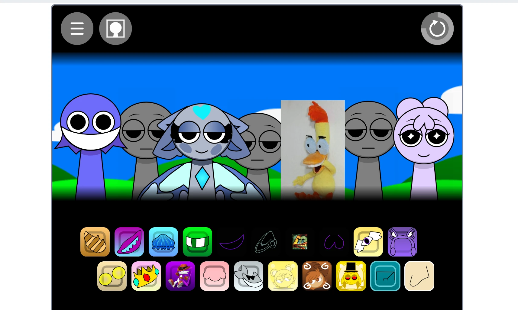 Sprunki OC Real V2 Gameplay Screenshot 3