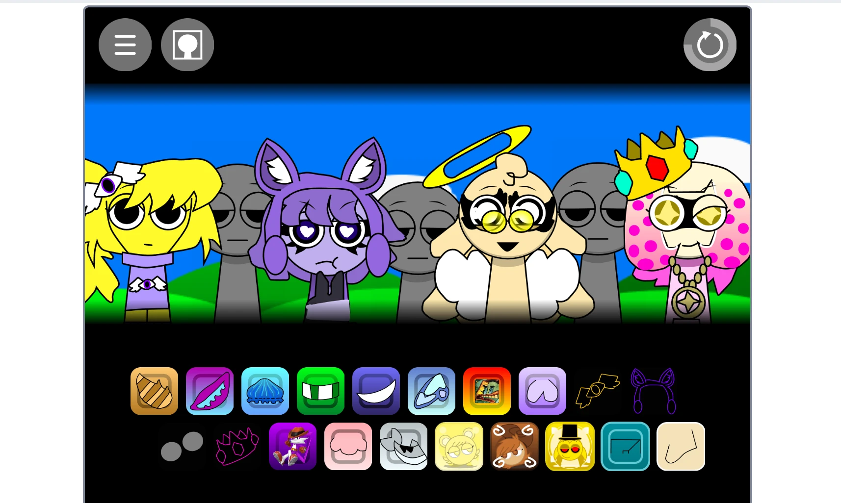 Sprunki OC Real V2 Gameplay Screenshot 4