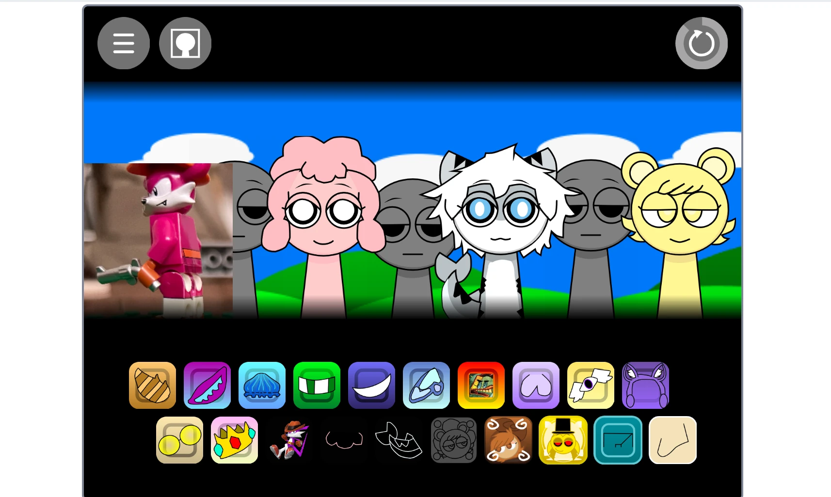 Sprunki OC Real V2 Gameplay Screenshot 5