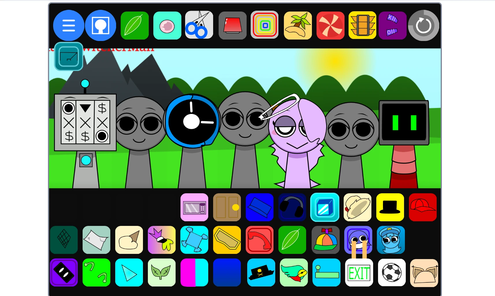 Sprunki OC Ultimate music creation with custom characters