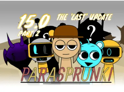 Sprunki Parasite 15 Logo Cover