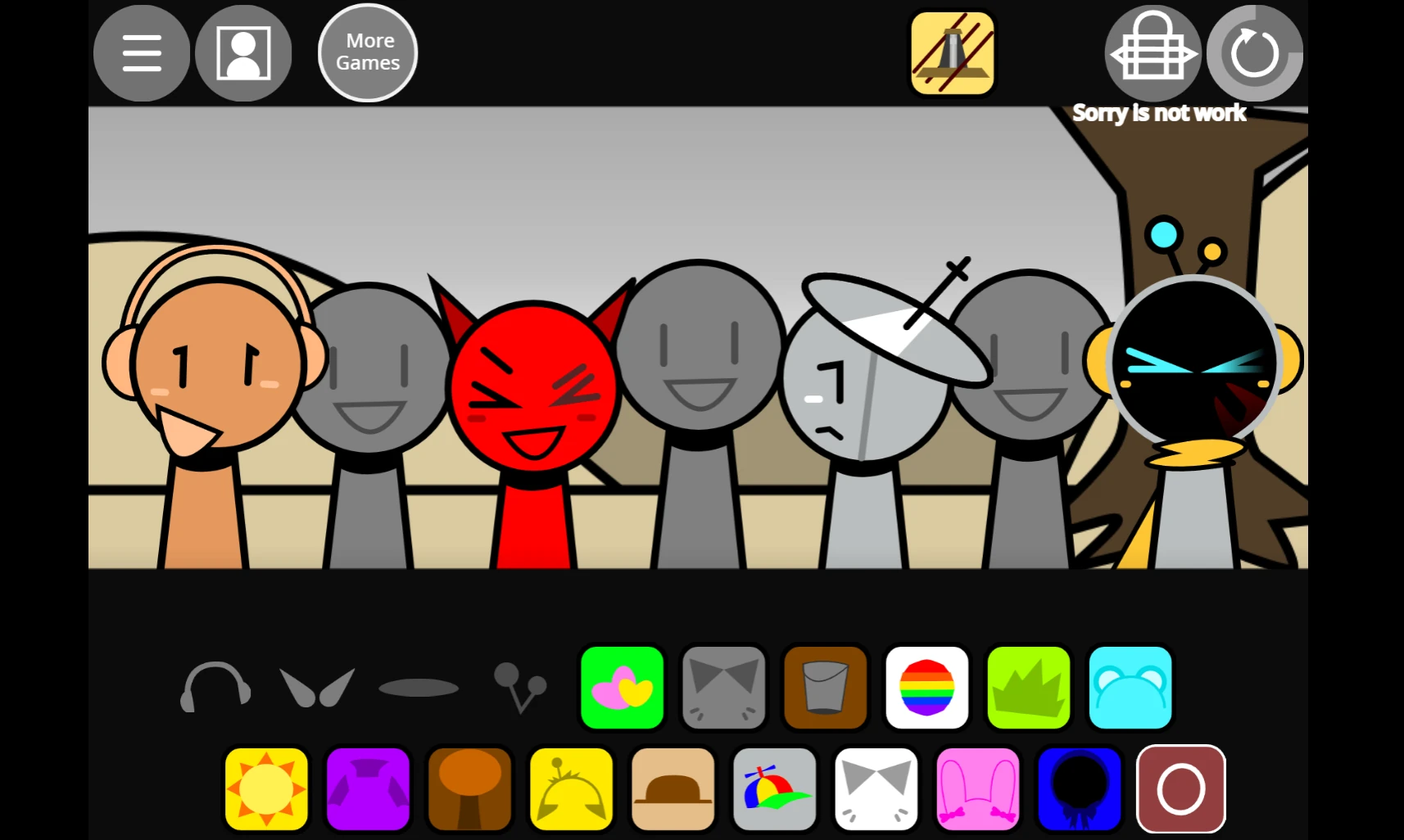 Sprunki Parasite 2 Gameplay Screenshot 2