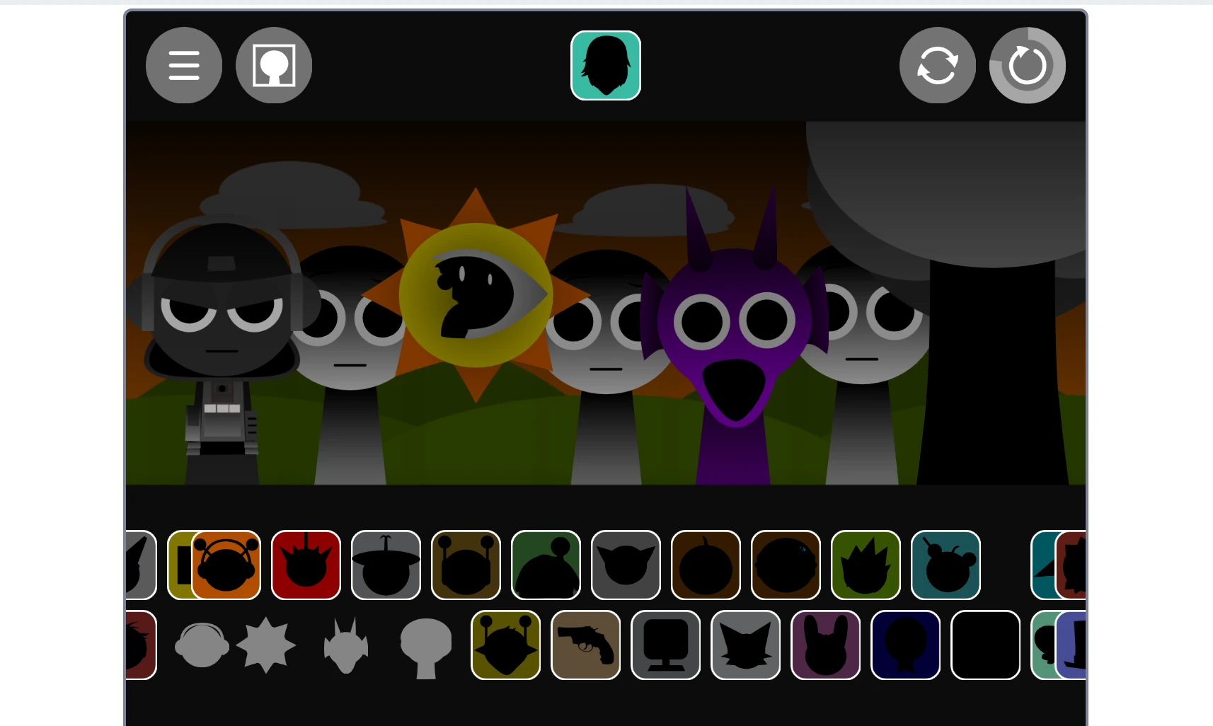 sprunki phase 1.5 music mixing in action