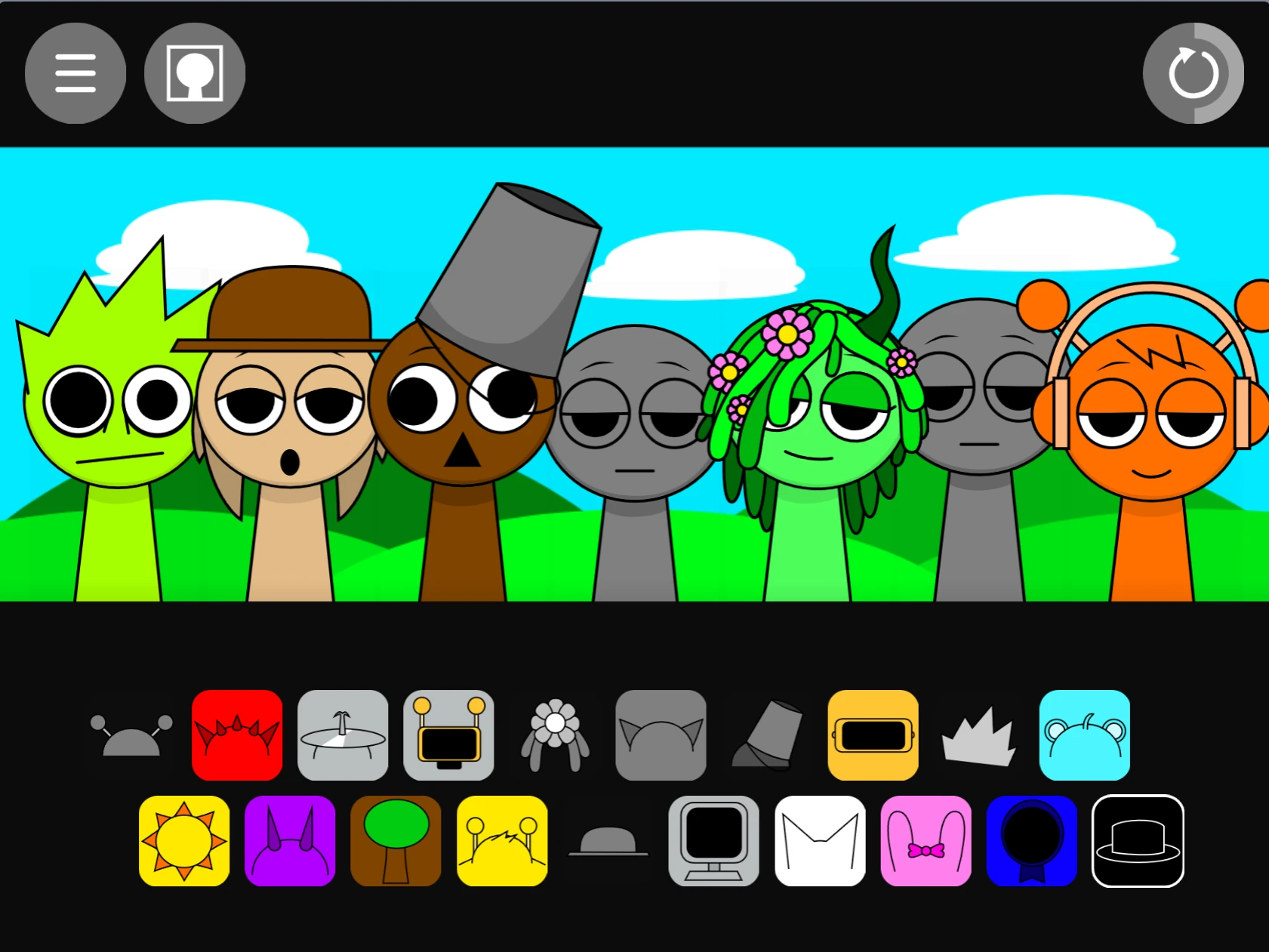 Sprunki Phase 1.1.5 Remake free gameplay example