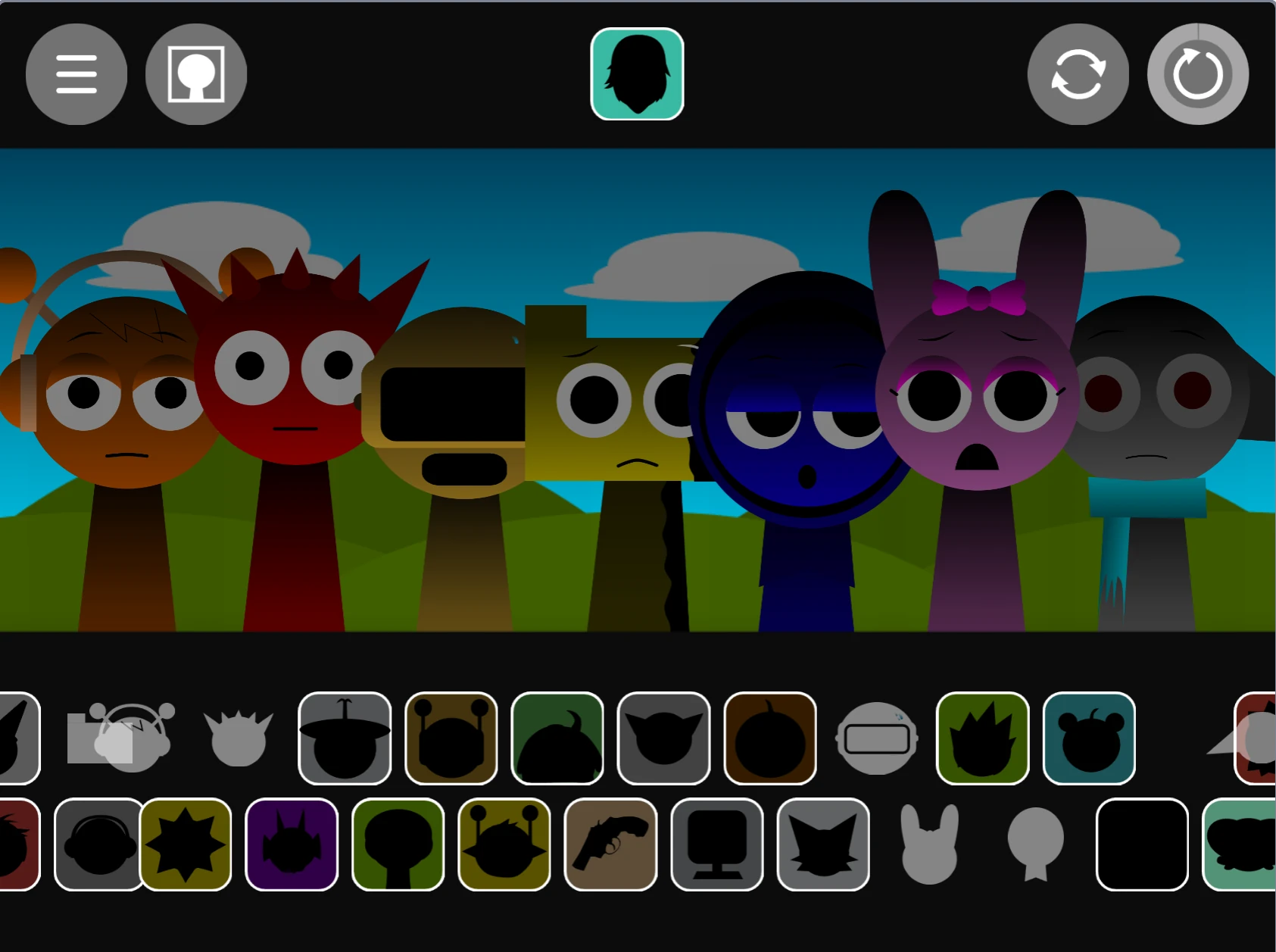 Sprunki character reactions and animations during gameplay