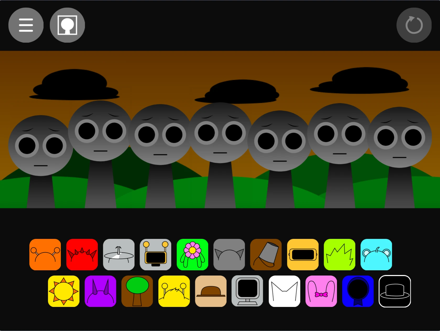 Sprunki Phase 1.1 Gameplay Screenshot 1