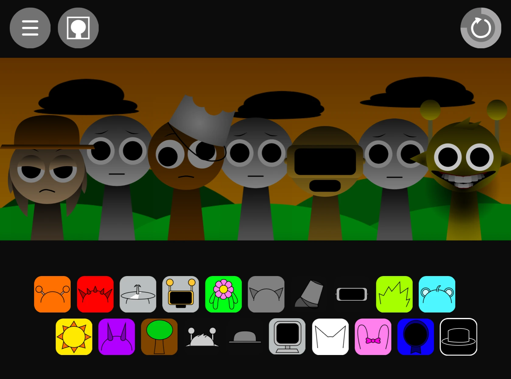 Sprunki Phase 1.1 Gameplay Screenshot 2