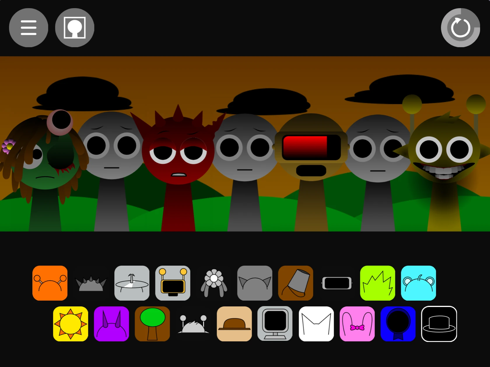 Sprunki Phase 1.1 Gameplay Screenshot 3