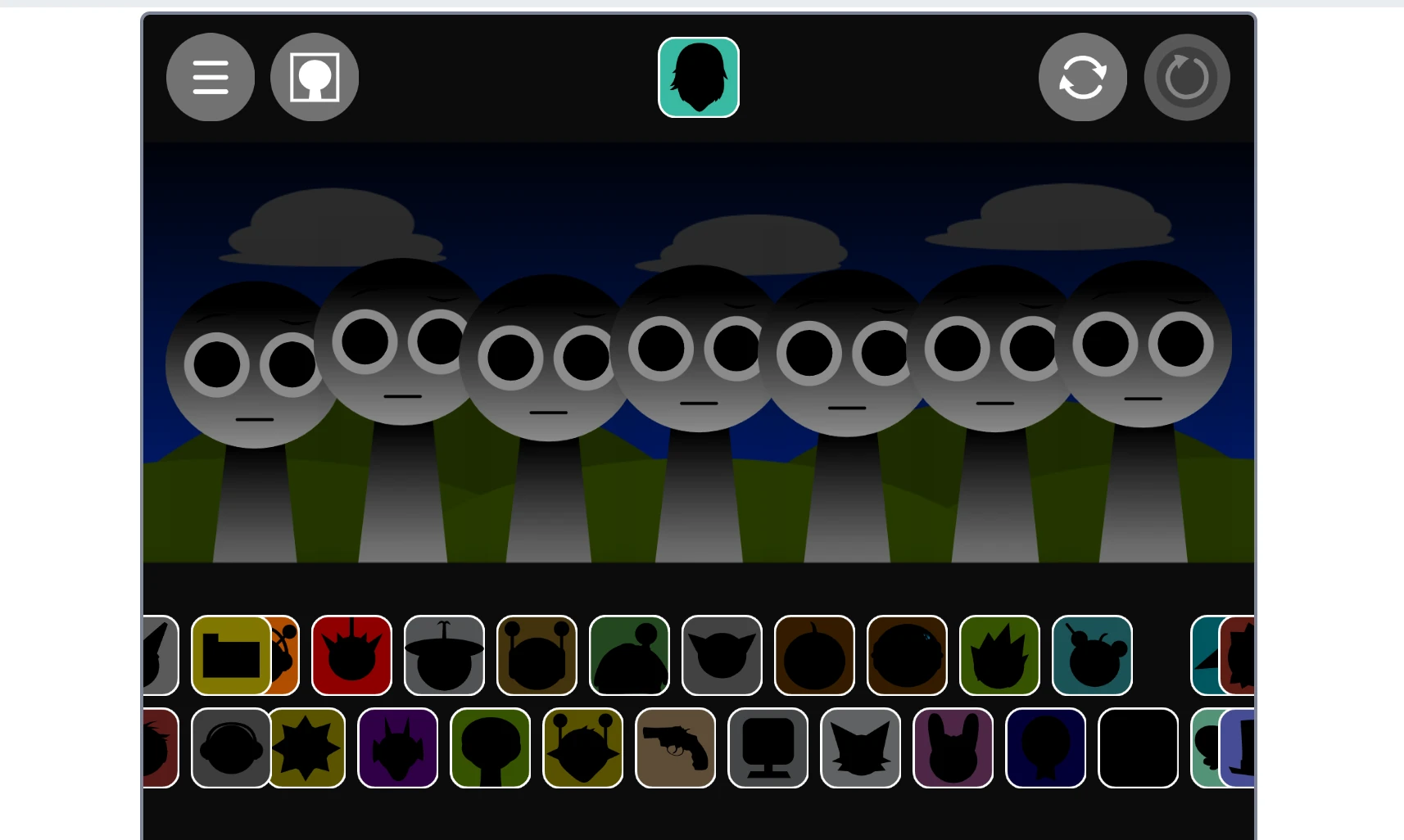 Sprunki Phase 1.3 Dont Report Alive classic music game interface