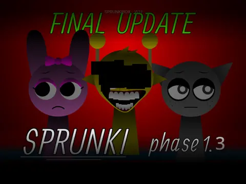 Sprunki Phase 1.3 Dont Report Alive classic music rhythm game characters