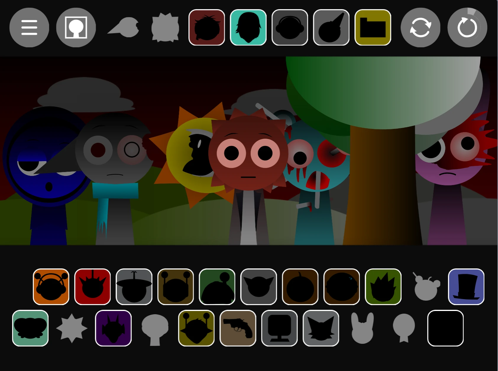 Sprunki Phase 1.7 Full Composition