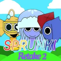 Sprunki Phase 1.75 game logo featuring colorful characters