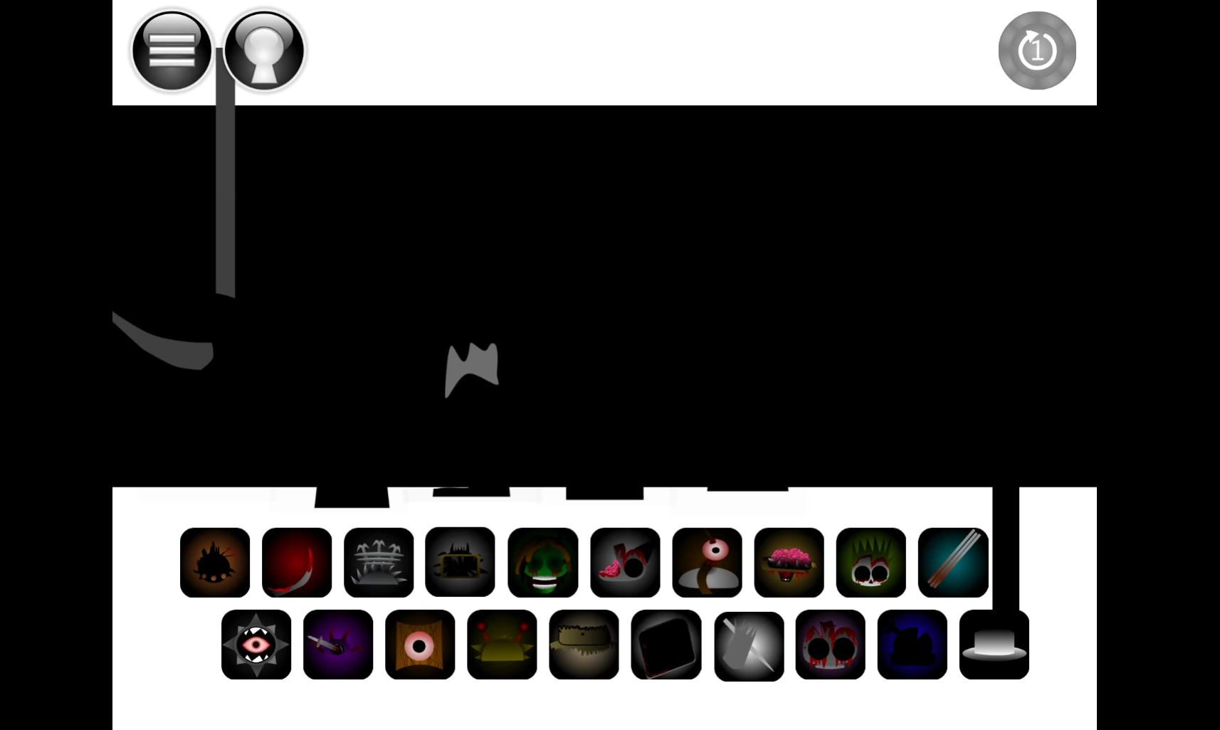 Sprunki Phase 1.75 Remix main interface with remixed characters