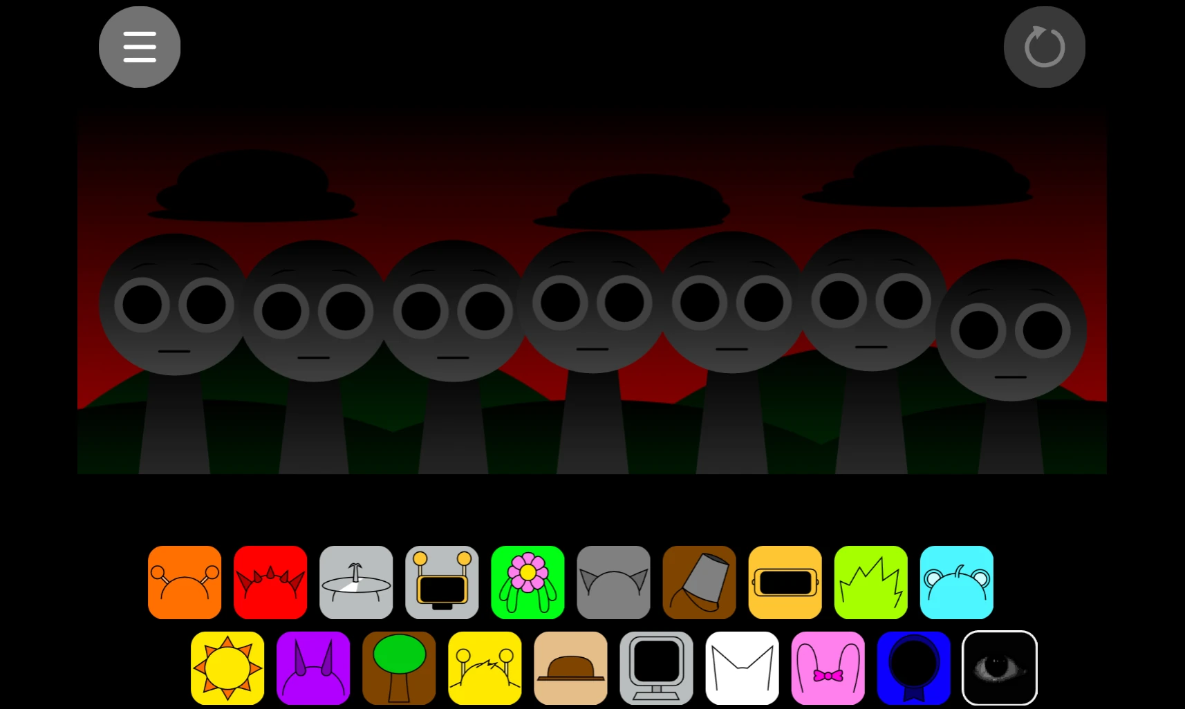 Sprunki Phase 1.75 Gameplay Screenshot 1