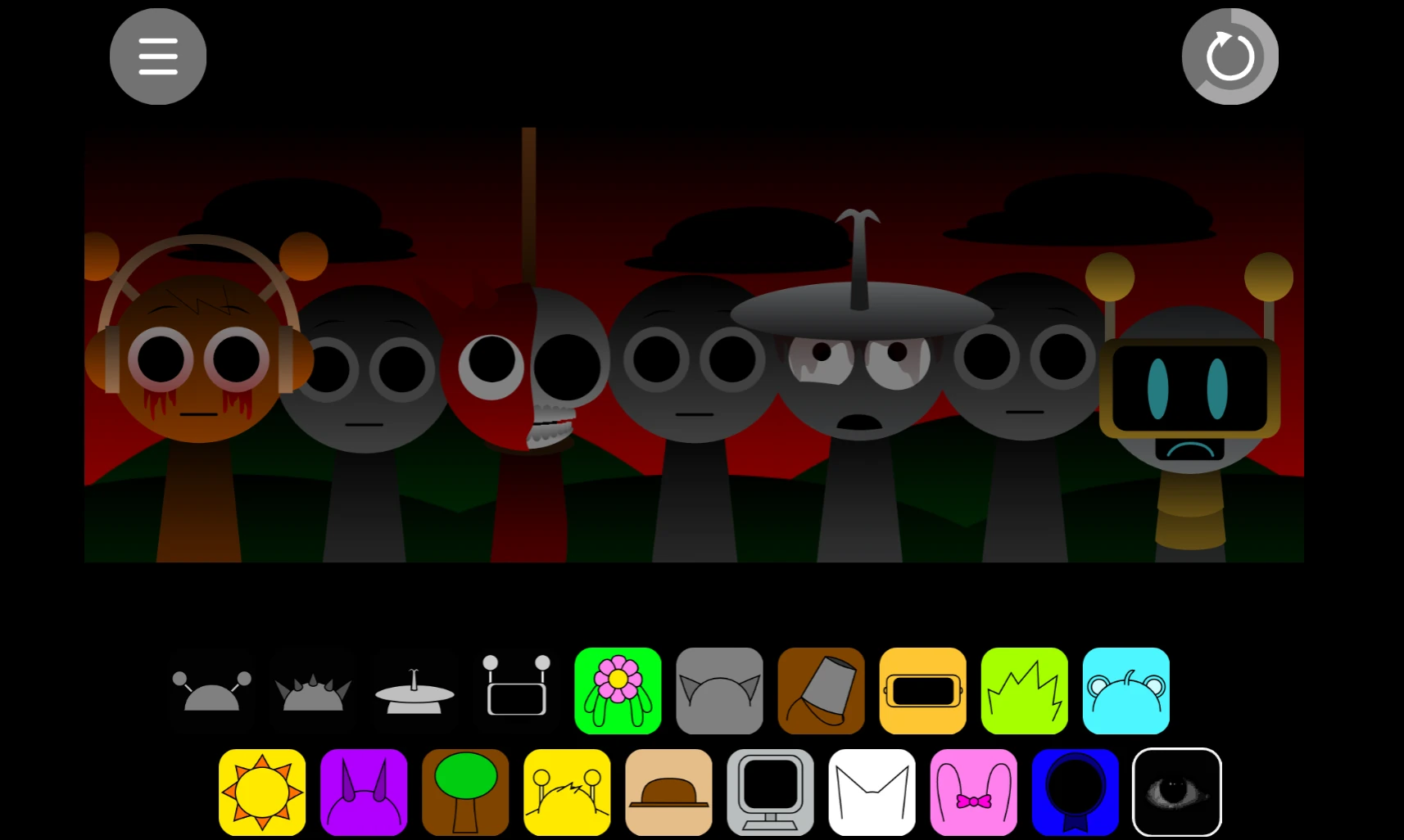 Sprunki Phase 1.75 Gameplay Screenshot 2