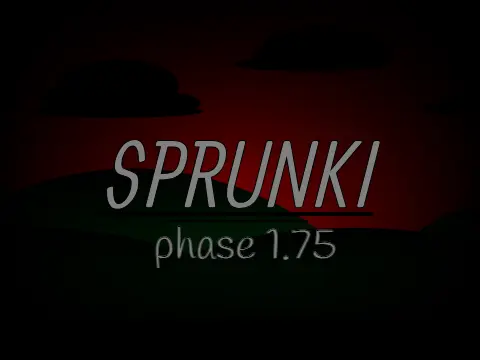 Sprunki Phase 1.75 SomeTrashGames Logo