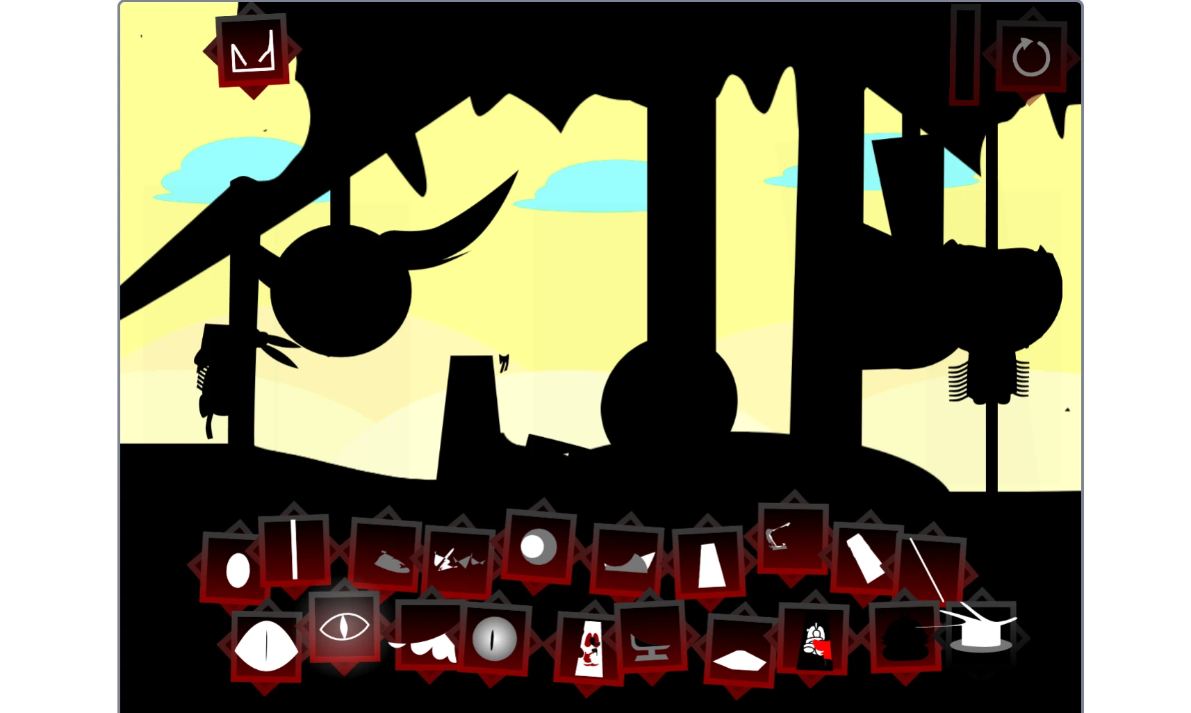 Sprunki Phase 10 Definitive gameplay screen showing character selection