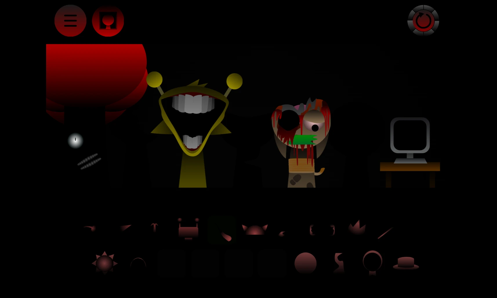 Sprunki Phase 100 diverse characters and sound options