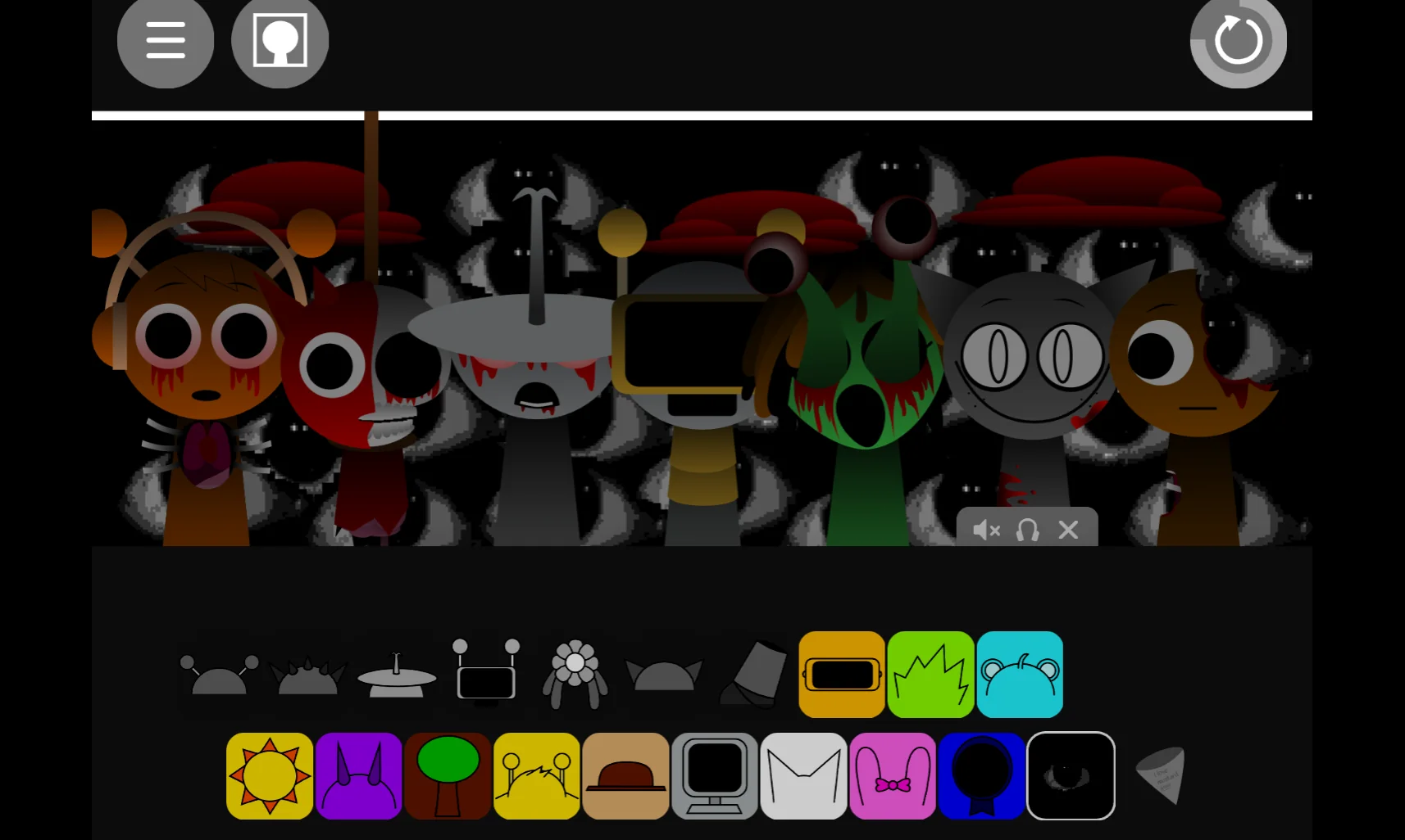 Sprunki Phase 10000 music creation interface