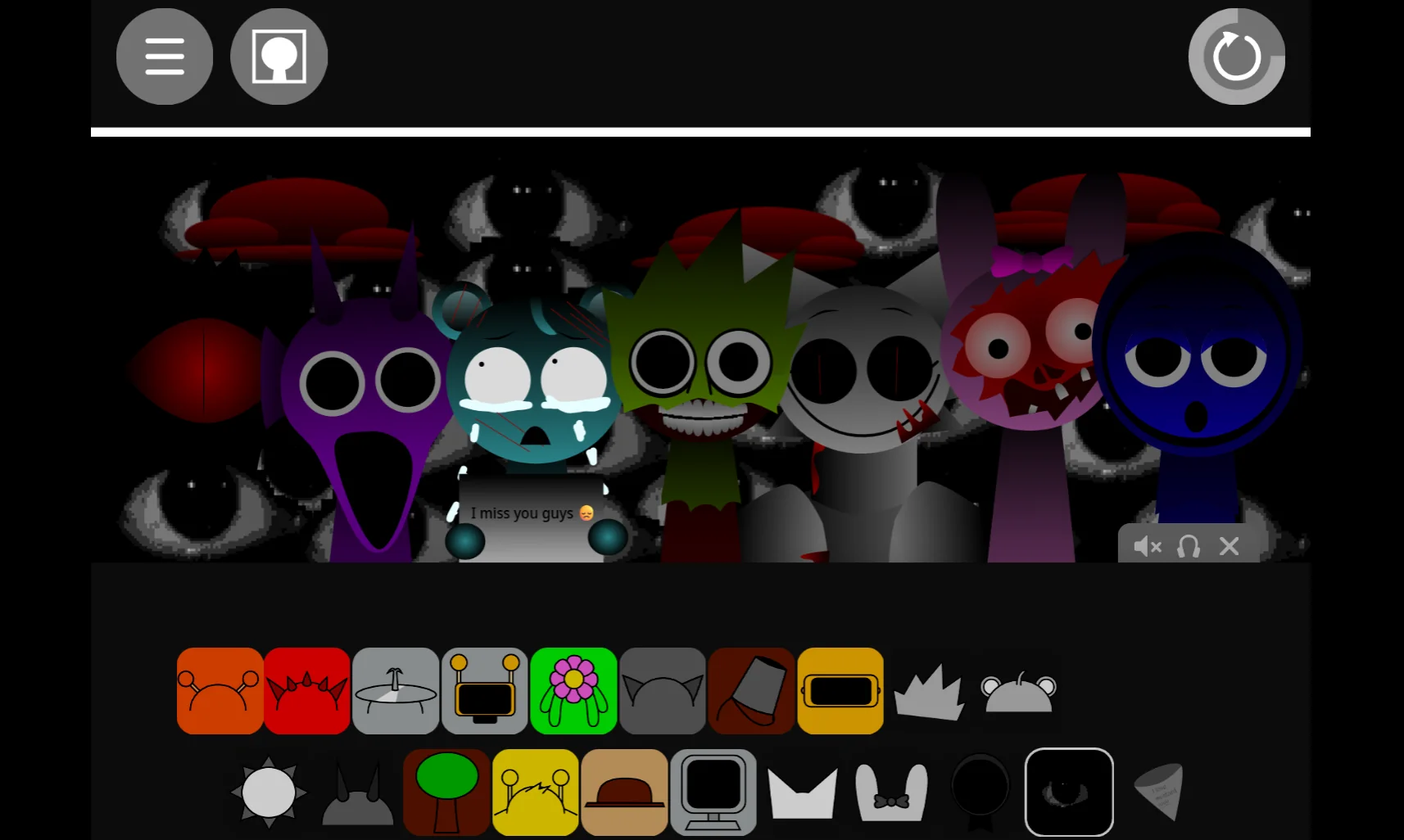 Sprunki Phase 10000 beat combination screen