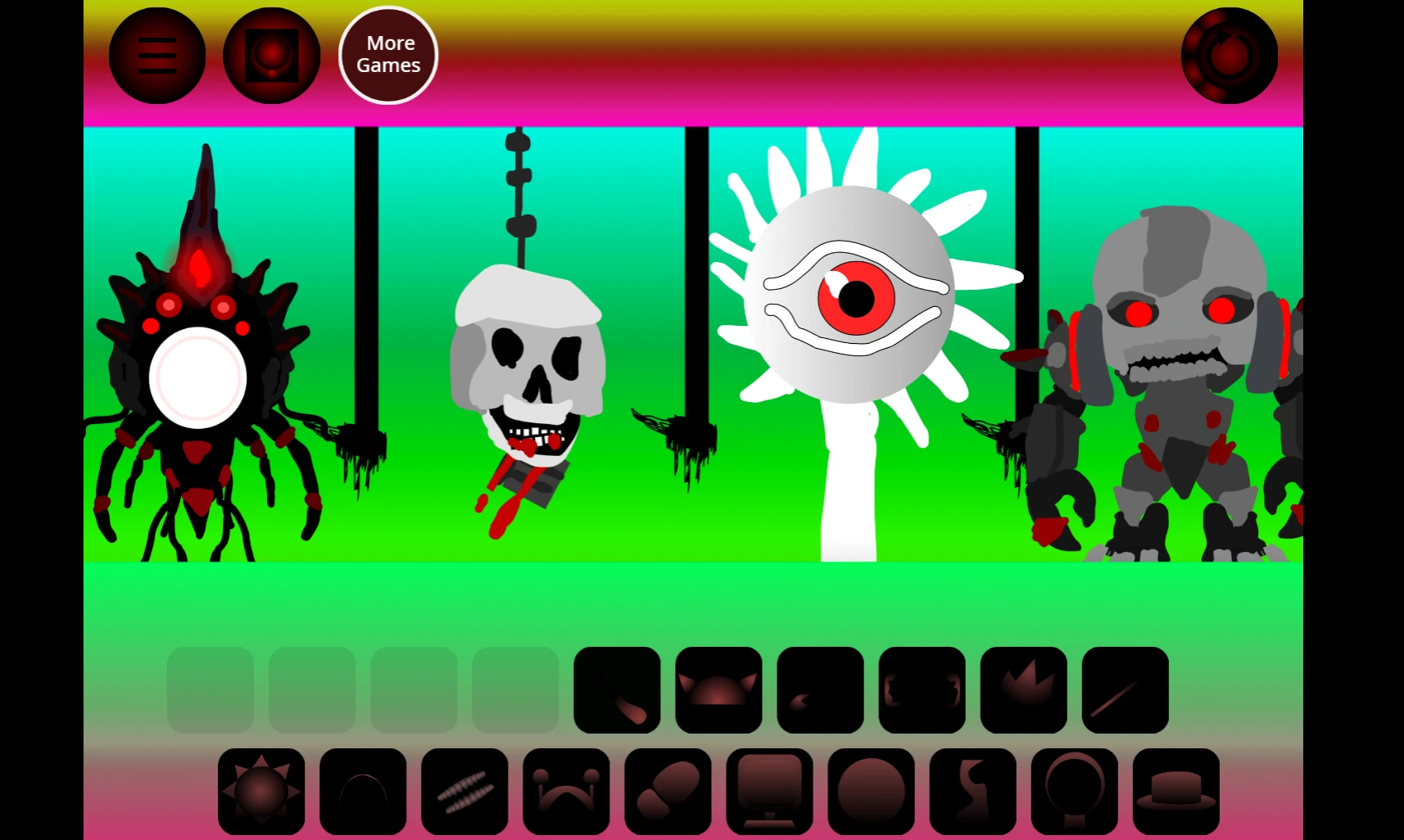 Sprunki Phase 101 experimental interface