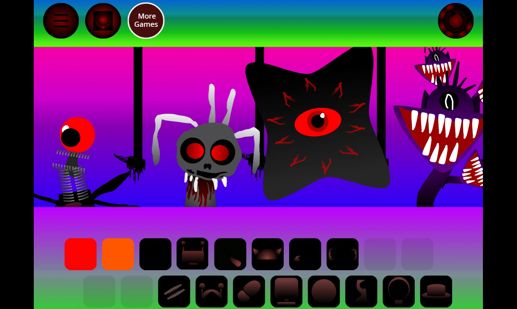 Sprunki Phase 101 unusual characters